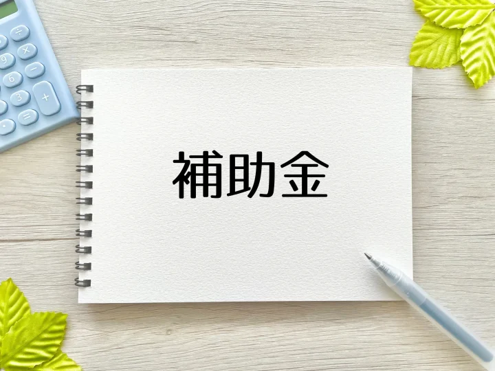 2025年度の主な補助金の画像